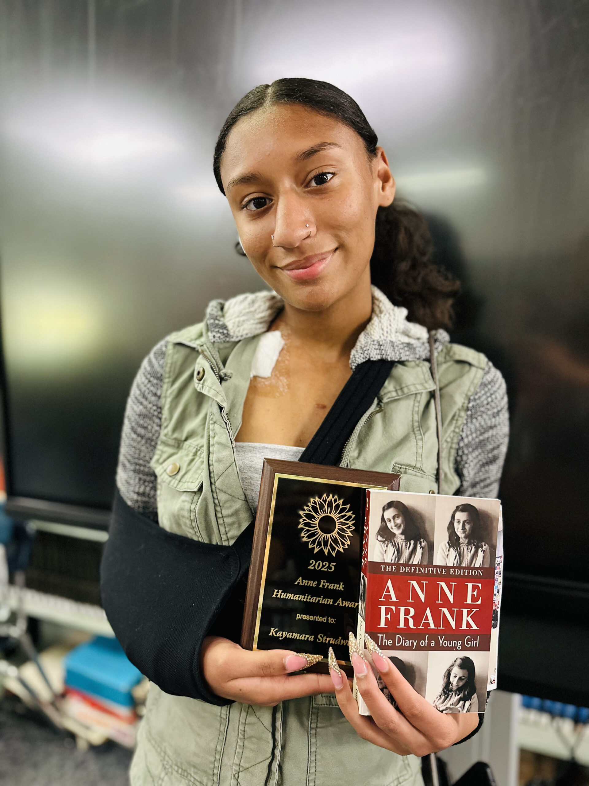 View of JHS Student Wins 2025 Anne Frank Humanitarian Award | News, Sports ...